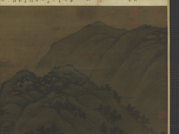 五代南唐董源龍宿郊民圖　軸