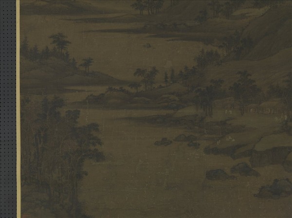 五代南唐董源龍宿郊民圖　軸