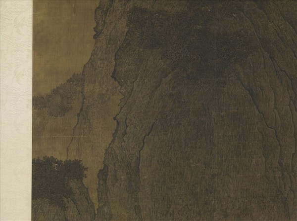 宋范寬谿山行旅圖　軸
