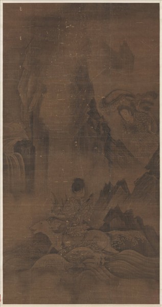 宋李公麟毛女圖　軸