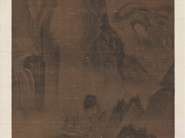 宋李公麟毛女圖　軸