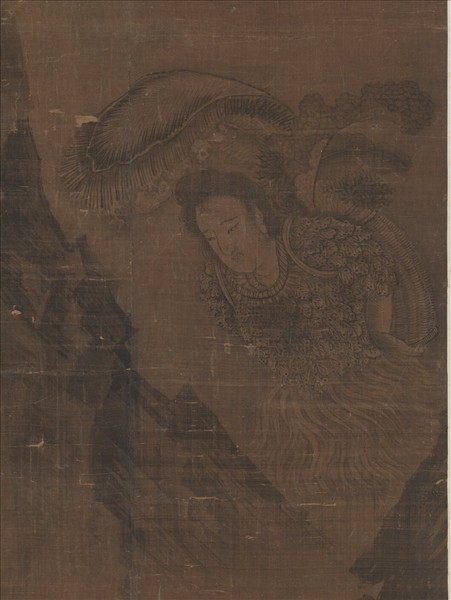 宋李公麟毛女圖　軸
