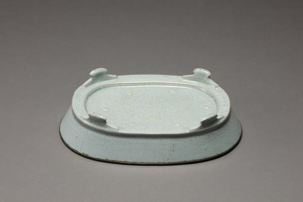 汝窯 青瓷水仙盆