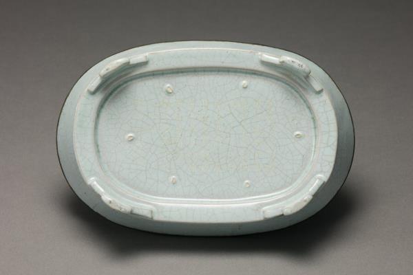 汝窯 青瓷水仙盆