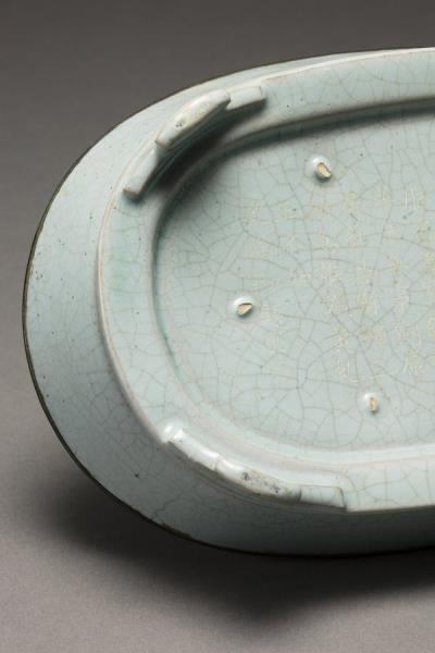 汝窯 青瓷水仙盆