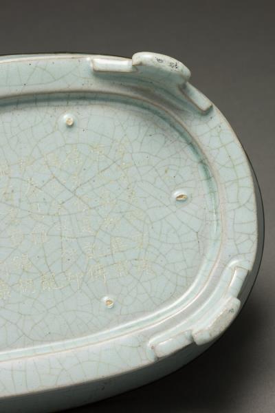 汝窯 青瓷水仙盆