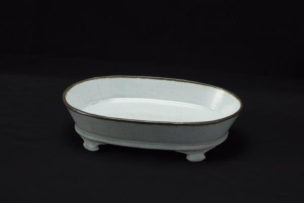 汝窯 青瓷水仙盆