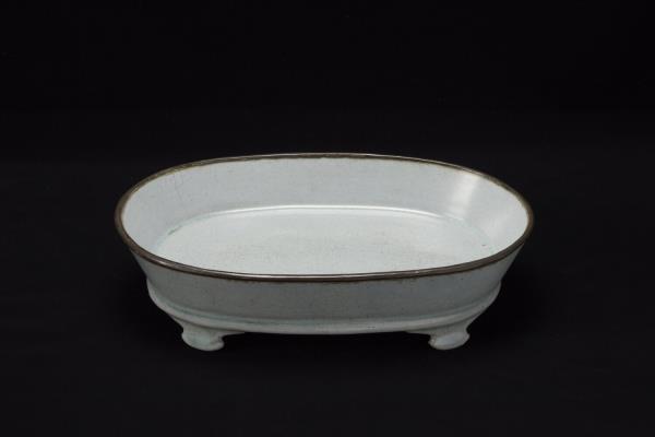 汝窯 青瓷水仙盆