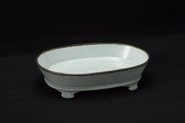 汝窯 青瓷水仙盆