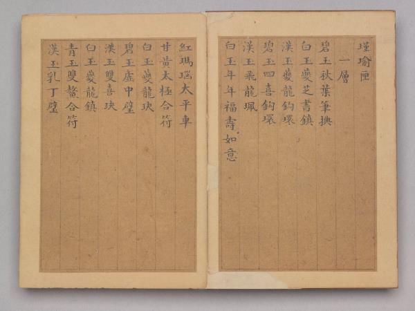 〈瑾瑜匣〉目錄