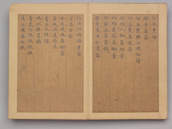 〈瑾瑜匣〉目錄