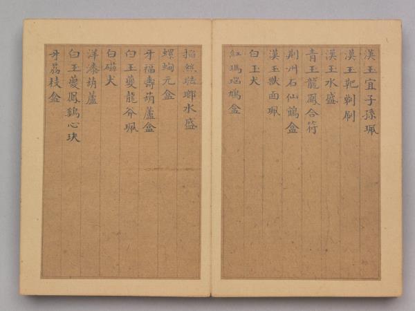 〈瑾瑜匣〉目錄