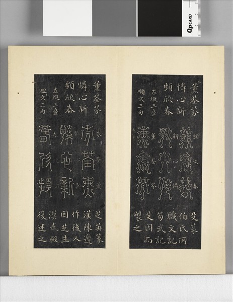 璿璣仙藻拓本 冊