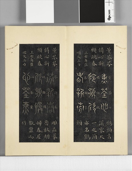 璿璣仙藻拓本 冊