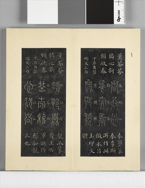 璿璣仙藻拓本 冊